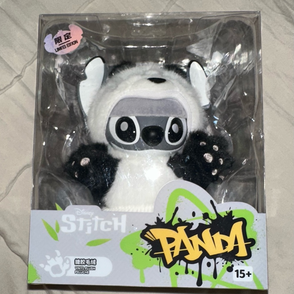 Disney Stitch Panda Plush Action Figure
